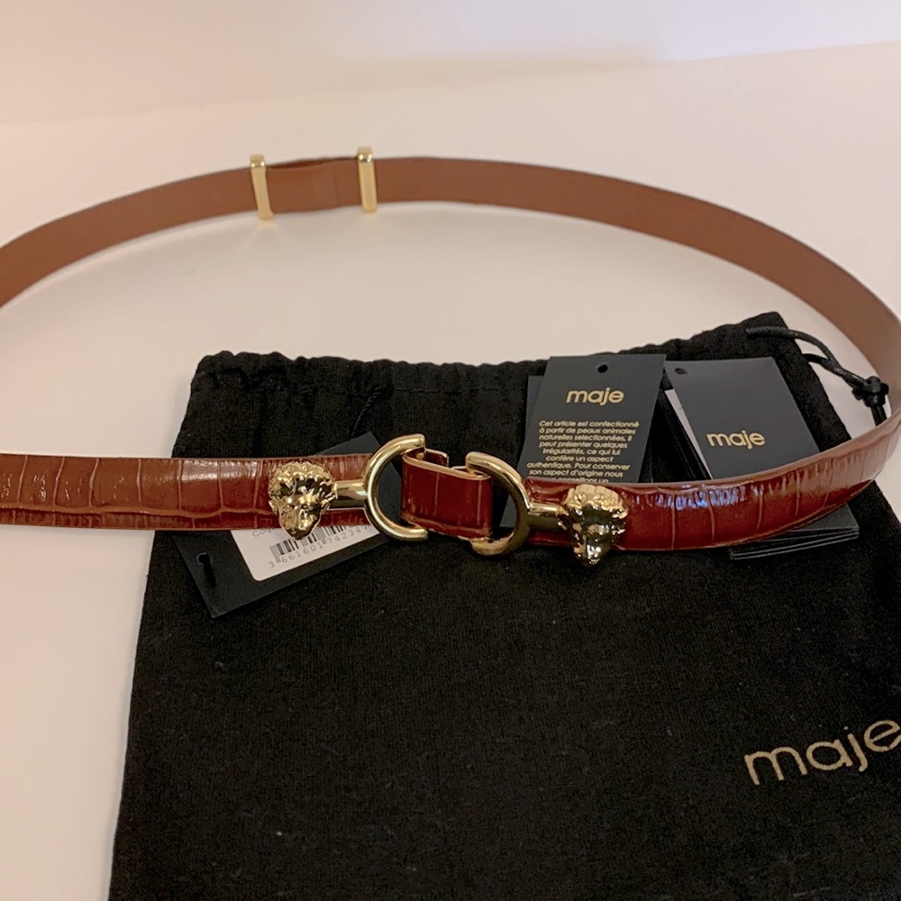Maje adjustable belt size 2
